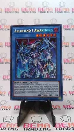 Archfiend's Awakening FIGA-EN031 Fists of the Gadgets 1st Edition - Image 1