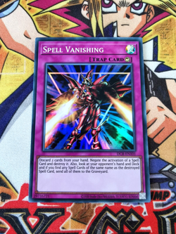 Spell Vanishing dcr-en101 (NEW) Super Rare Yu-Gi-Oh! - Image 1