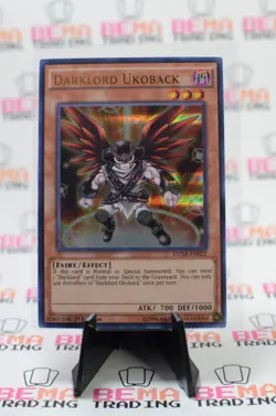 Darklord Ukoback DUSA-EN022 Duelist Saga 1st Edition - Image 1