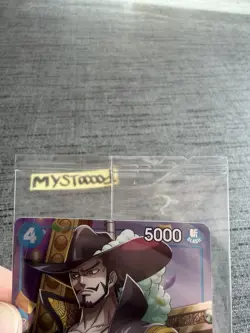 Carte One Piece Dracule Mihawk P-081 Pre-Release WINNER Promo Scelle Sealed - Image 4