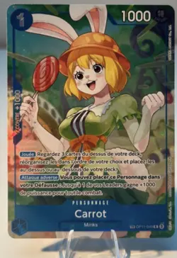 Carte One Piece Francais OP13 TR Carrot Op11-049 treasure FR - Image 1