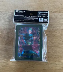 One Piece Card Game Sleeves Vol. 11 - Roronoa Zoro 70 Stuck Schutzhullen - Image 1