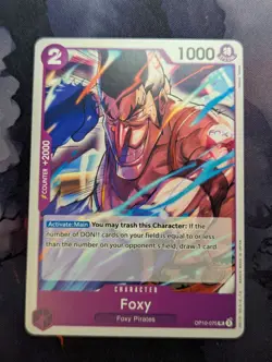 Foxy OP10-075 UC Royal Blood ONE PIECE Card English - Image 1