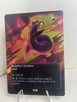 1x - Bonders' Enclave - GALAXY FOIL BORDERLESS #139 - Stellar Sights - NM MTG - Image 4