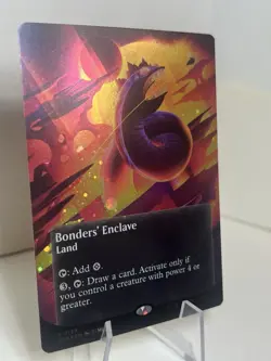 1x - Bonders' Enclave - GALAXY FOIL BORDERLESS #139 - Stellar Sights - NM MTG - Image 5