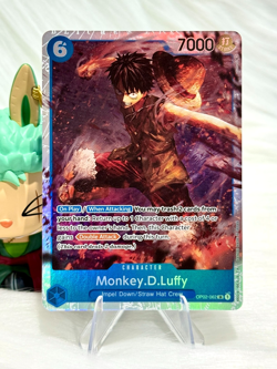 Monkey.D.Luffy OP02-062 SR Paramount War One Piece CCG NM/M - Image 1