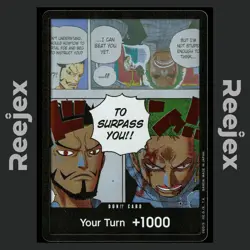 DON!! Card (Mihawk & Zoro) (Double Pack Set Vol 3) - Wings of the Captain - NM/M - Image 1