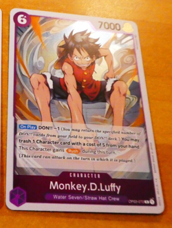 ONE PIECE PILLARS OF STRENGTH ENGLISH CARD GAME CARTE OP03 070 EN ANGLAIS NEUF - Image 1