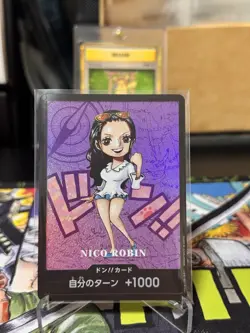 ONE PIECE Card Game Premium Card Collection Kumamoto Special Japan Nico Robin NM - Image 1