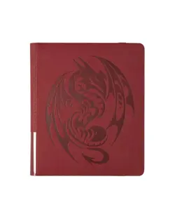 Dragon Shield Tcg Card Codex 9 Pocket Blood Red Binder Portfolio - Image 2