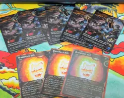 HUGE Kryptik tcg lot, lots of promos, prize cards, riddles, playmats, and sealed - Image 5