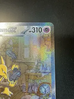 Pokemon TCG Alakazam EX Holo Card 201/165 Scarlet & Violet 151 Series NM English - Image 3