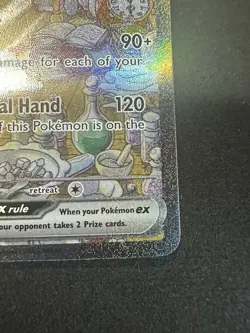 Pokemon TCG Alakazam EX Holo Card 201/165 Scarlet & Violet 151 Series NM English - Image 4