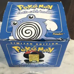 Pokemon Limited Edition 1999 Poliwhirl 23K Gold Plated Trading Card With Box - Image 4