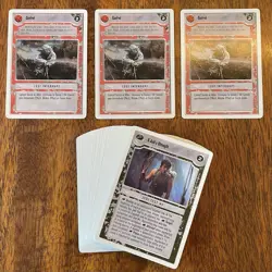 Star Wars CCG Dagobah (Revised) WB White Border Common Uncommon Lot 235 Cards - Image 1