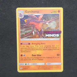 Pokemon Card Garchomp 114/236 Promo Unified Minds Stamped ENG English GD Good - Image 1