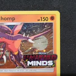 Pokemon Card Garchomp 114/236 Promo Unified Minds Stamped ENG English GD Good - Image 3