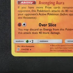 Pokemon Card Garchomp 114/236 Promo Unified Minds Stamped ENG English GD Good - Image 5