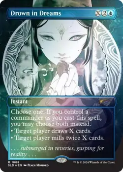 MTG English Drown in Dreams (Rainbow Foil) NM Foil Secret Lair - Image 1