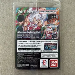 Bandai Namco One Piece Card Game Monkey D. Luffy US Voyage Promo Card P-055 NCAA - Image 2