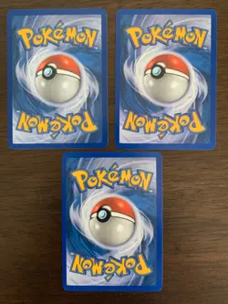Squirtle 63/100 Crystal Guardians Regular (Lot of 3 Cards) - Image 2