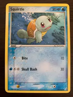 Squirtle 63/100 Crystal Guardians Regular (Lot of 3 Cards) - Image 3