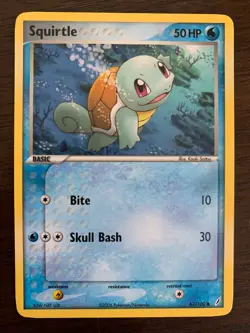 Squirtle 63/100 Crystal Guardians Regular (Lot of 3 Cards) - Image 5