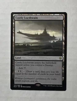 Castle Locthwain X1-NM/M Pack Fresh-Throne of Eldraine MTG Magic Card English - Image 1