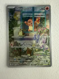 Pokemon Obsidian Flames Charmander Card 044 Pokemon Center Stamped NM Near Mint - Image 1