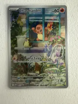 Pokemon Obsidian Flames Charmander Card 044 Pokemon Center Stamped NM Near Mint - Image 2