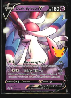 Dark Sylveon V Promo SWSH: Sword & Shield Promo Cards SWSH134 NM - Image 1