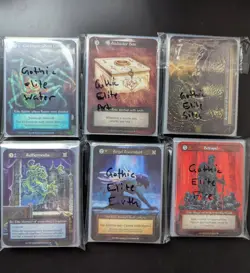 Sorcery Contested Realm TCG Gothic Elite Playset - 2x Each Card + Avatars - Image 1