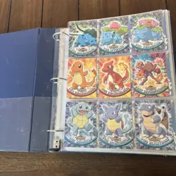 Pokemon Vintage Binder Lot TCG Cards Topps Wizards WOTC Old School Collection - Image 1