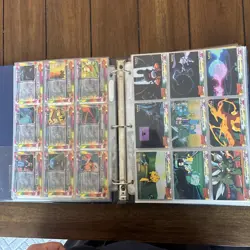 Pokemon Vintage Binder Lot TCG Cards Topps Wizards WOTC Old School Collection - Image 5
