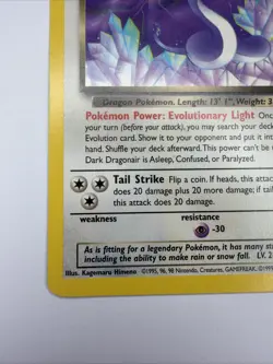 DARK DRAGONAIR - 38/110 - Legendary Collection - Pokemon Card - MP - Image 4