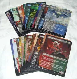 MTG Double Masters 2022 Borderless Common & Uncommon Set 30 Cards - Image 1