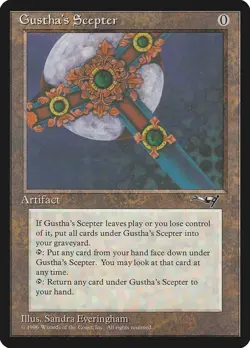 Alliances Gustha's Scepter MTG Magic the Gathering LP - Image 1