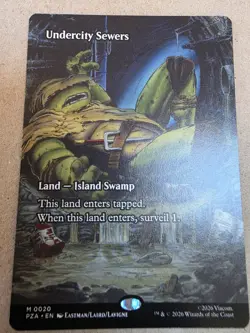 Undercity Sewers - Regular (Borderless) Teenage Mutant Ninja Turtles - Mtg - Image 1