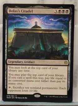 Mtg BOLAS'S CITADEL NM War Of The Spark 079/264 -Argo- - Image 1