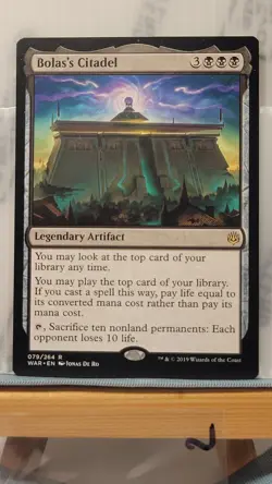 Mtg BOLAS'S CITADEL NM War Of The Spark 079/264 -Argo- - Image 3