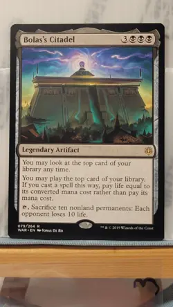 Mtg BOLAS'S CITADEL NM War Of The Spark 079/264 -Argo- - Image 5