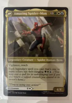 Amazing spider-man/Peter Parker dual sided MTG, Spider-Man 25, Free Postage - Image 1