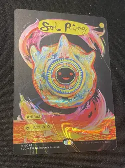 Sol Ring (halo Foil) Secret Lair Drop Foil Encyclopedia Of Magic Mint - Image 1