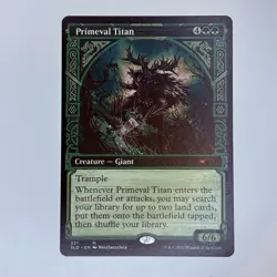 Primeval Titan (221) Secret Lair Drop MTG NM - Image 1