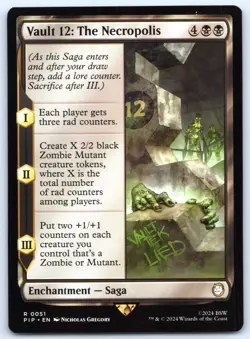Vault 12: The Necropolis - Universes Beyond Fallout - MTG - Near Mint - Image 1