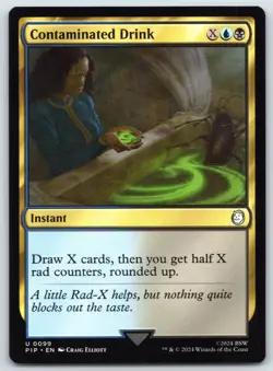 Contaminated Drink - Universes Beyond: Fallout - MTG - Near Mint - Image 1