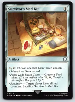 Survivor's Med Kit - Universes Beyond: Fallout - MTG - Near Mint - Image 1