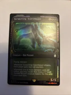 Screeching Scorchbeast (Showcase) Universes Beyond: Fallout Foil - Image 1