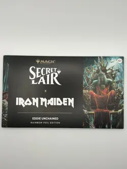 Secret Lair x Iron Maiden: Eddie Unchained - Rainbow Foil Edition SLD Brand New - Image 1