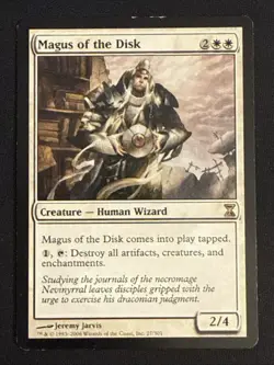 1x Magus of the Disk (27) Time Spiral MP MTG Magic the Gathering x1 MKE - Image 1